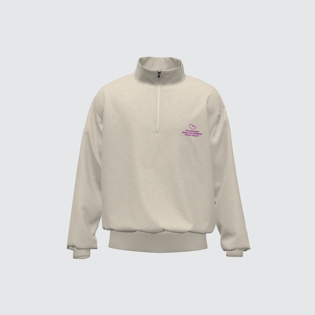 Bean Half Zip Funnel-Neck Sweatshirt