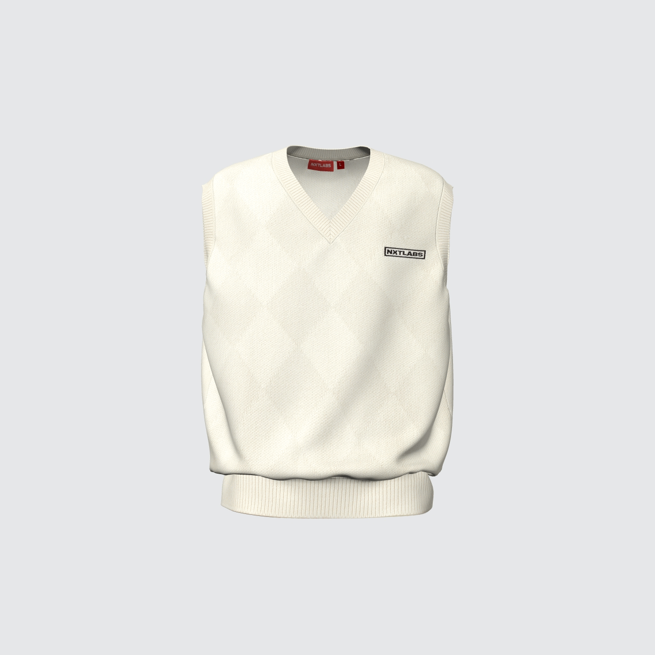 V-Neck Argyle Sweater Vest