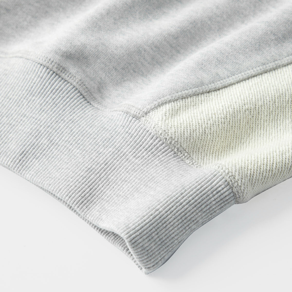 Embroidery Grey Logo Sweatshirt