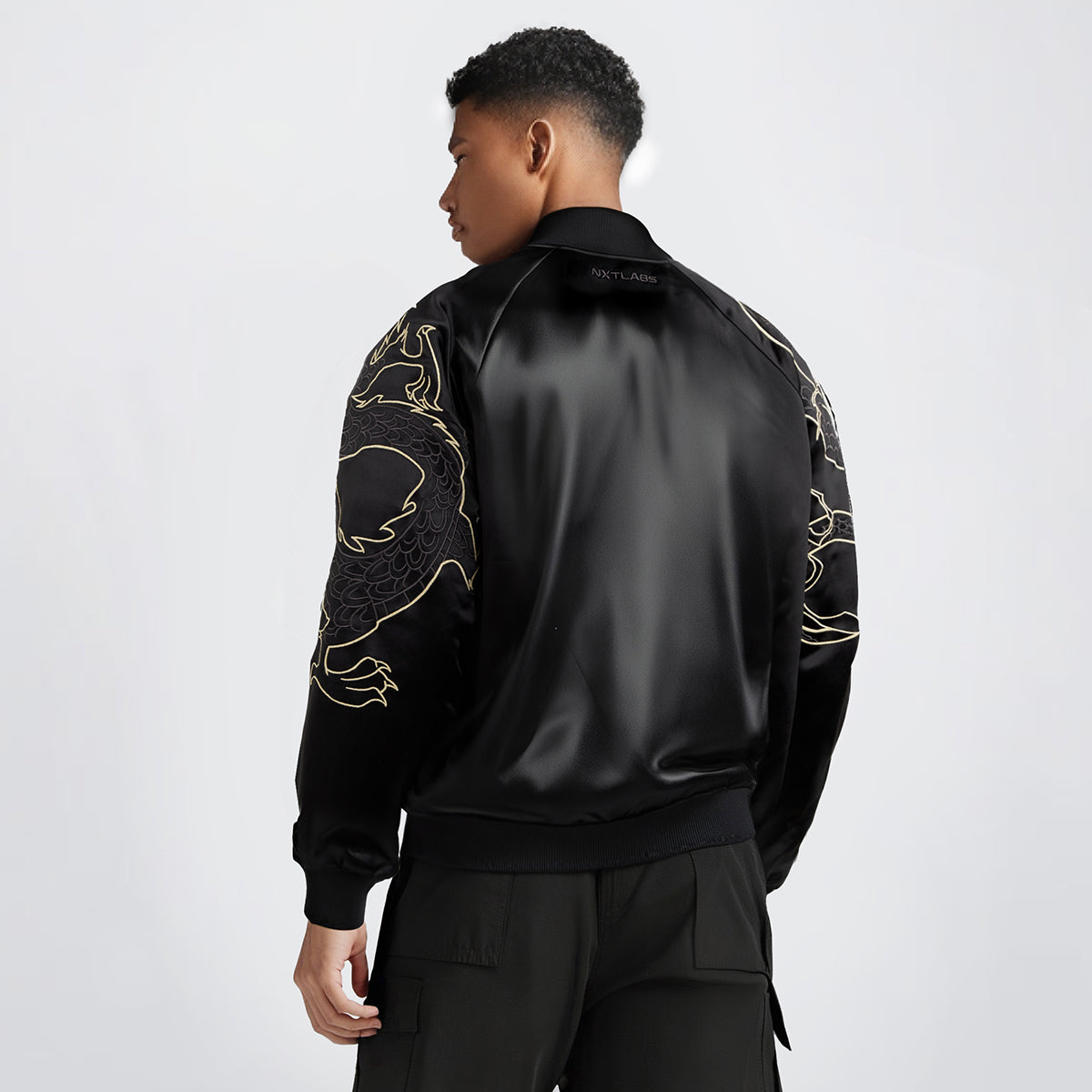 Year of The Snake Glow-In-Dark Bomber Jacket