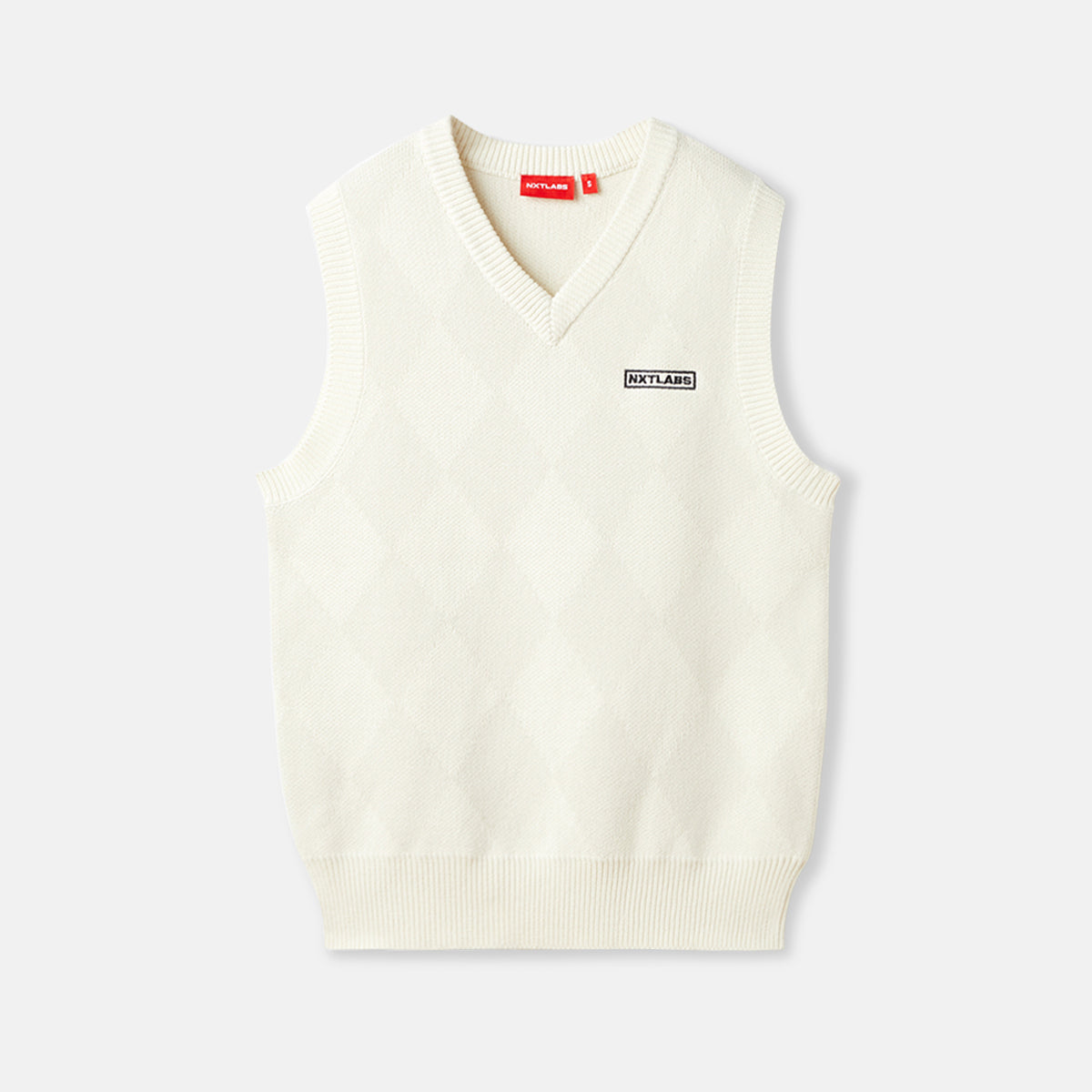 V-Neck Argyle Sweater Vest