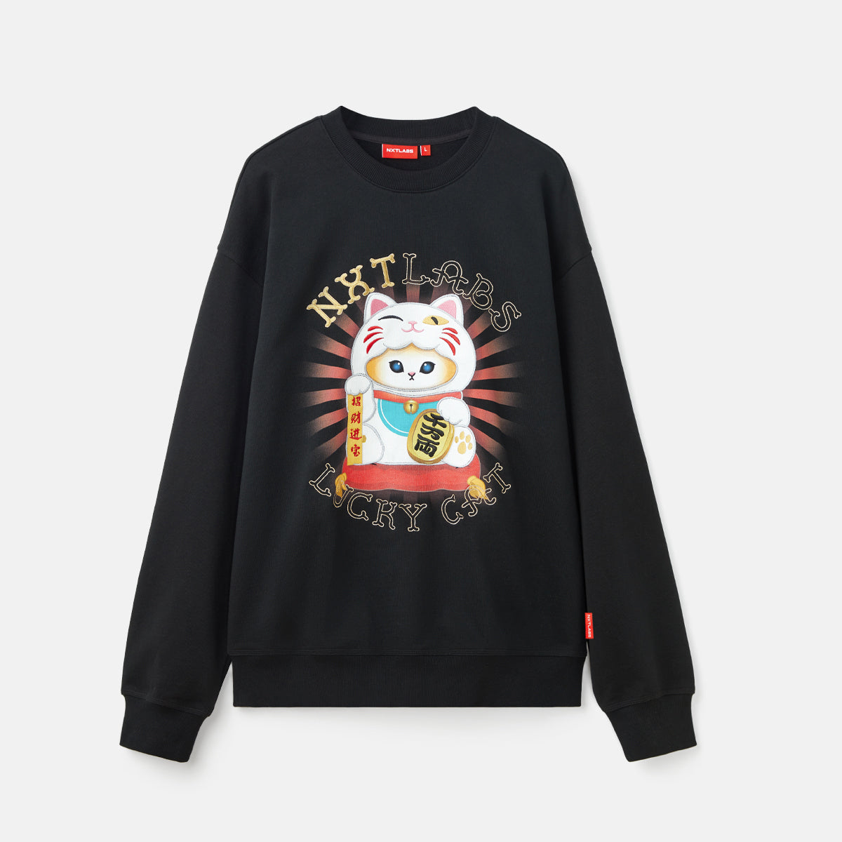 Maneki Beanz Lucky Cat Sweatshirt