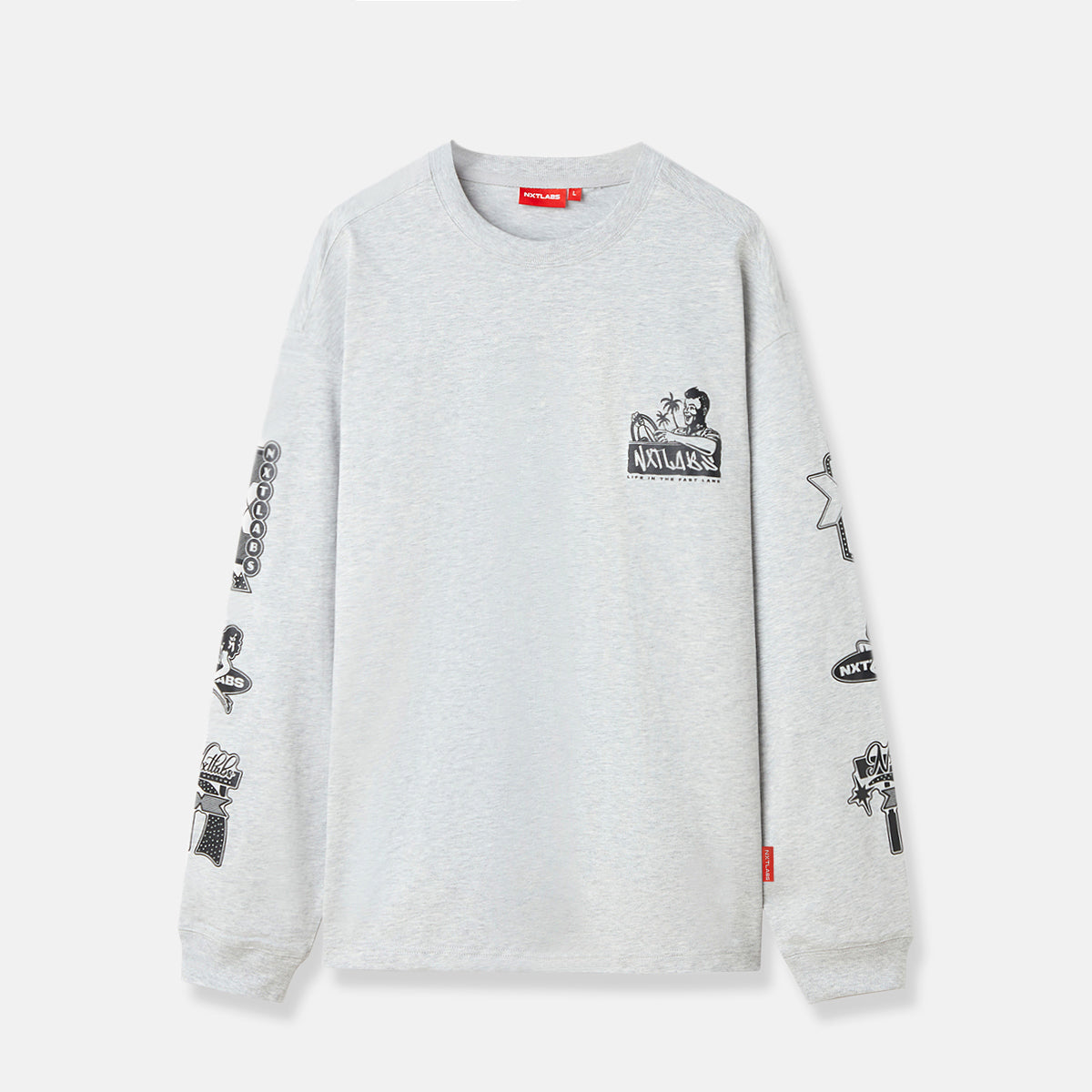 City Pop Light Board Long Sleeve T-Shirt