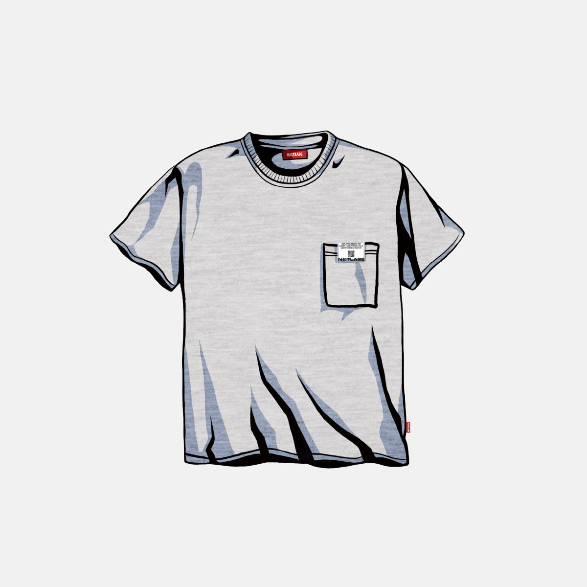 Basic Pocket Tee Embroidery Logo