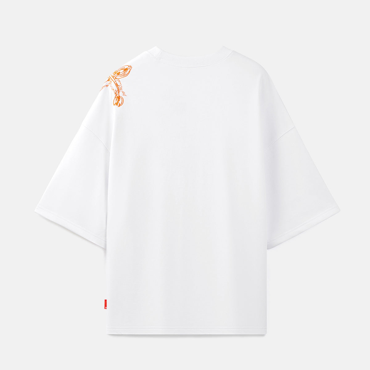 Fire Bird Embroidered French Terry Tee