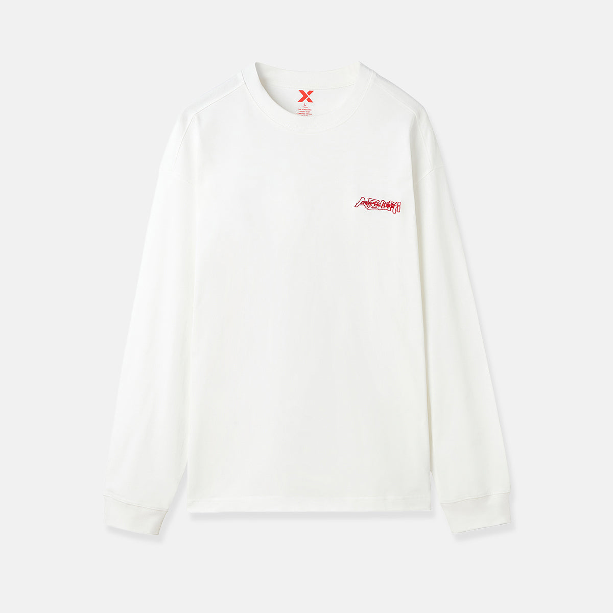 NXT AZUKI No.4589 White Long Sleeve T-Shirt