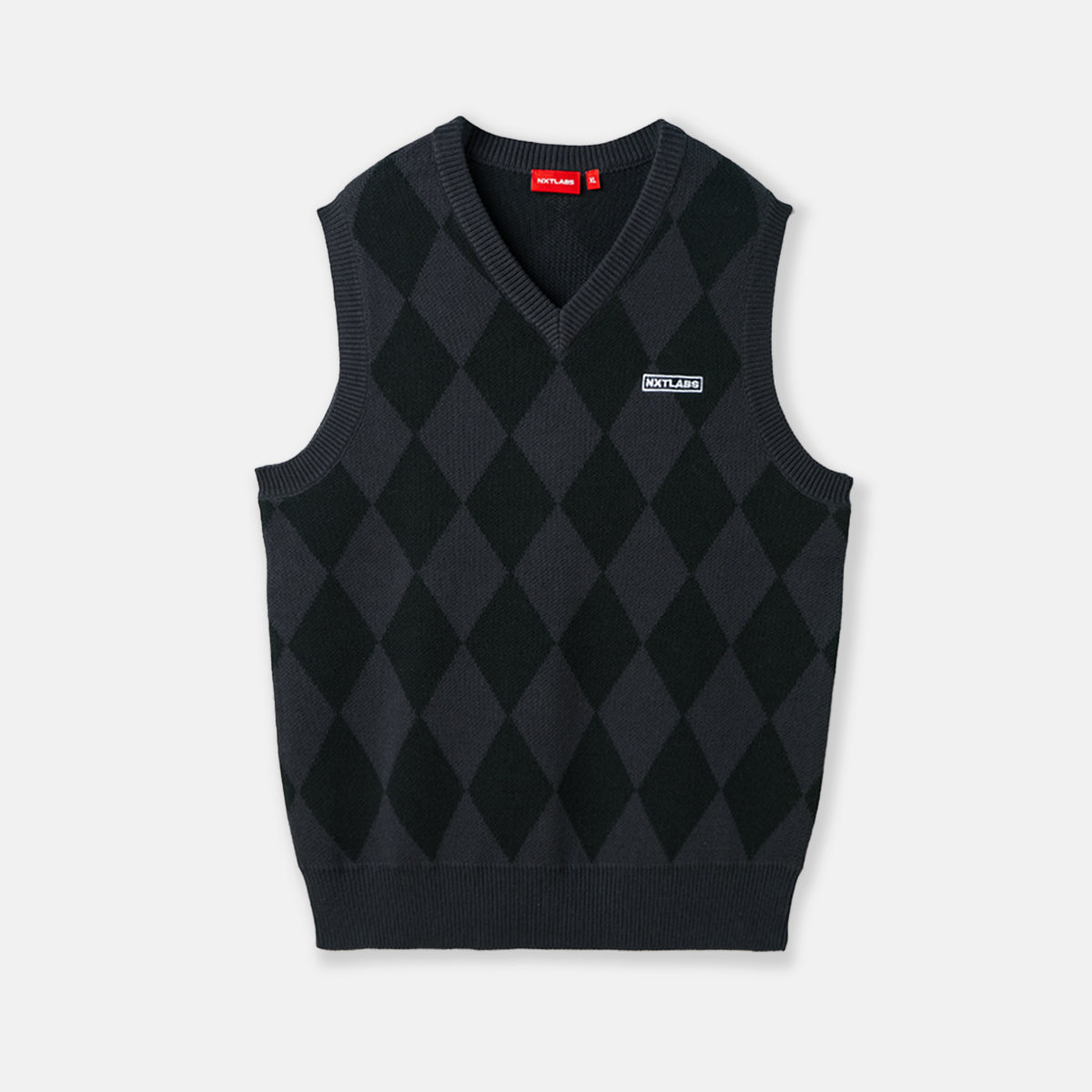 V-Neck Argyle Sweater Vest