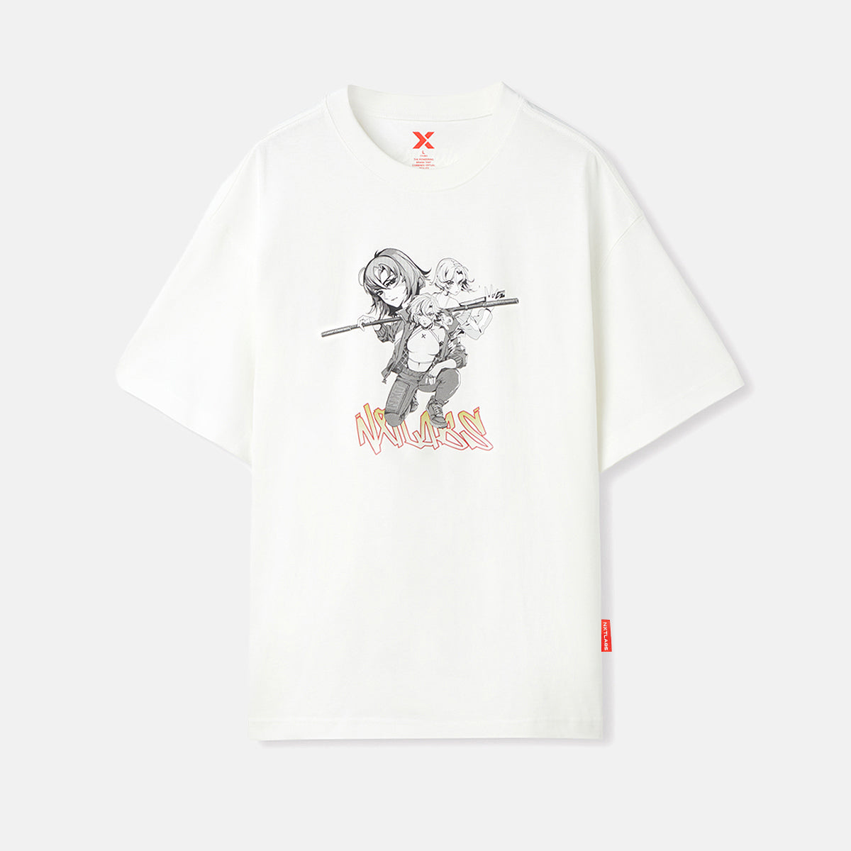 NXT AZUKI No.4589 White T-Shirt