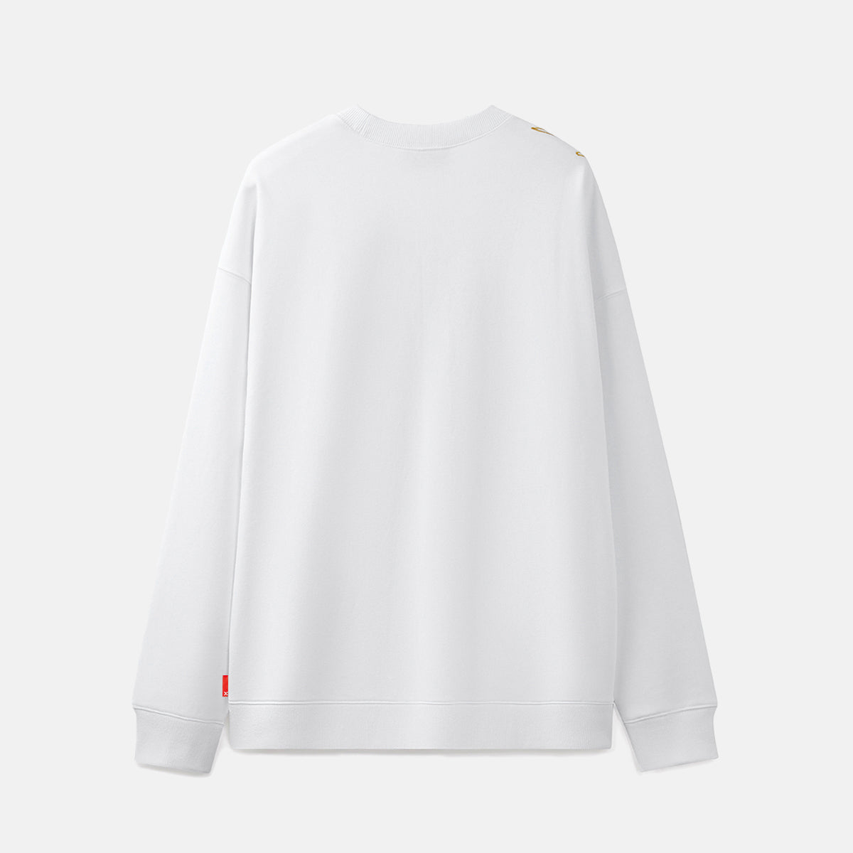 Vermilion Bird Metallic Embroidered Sweatshirt