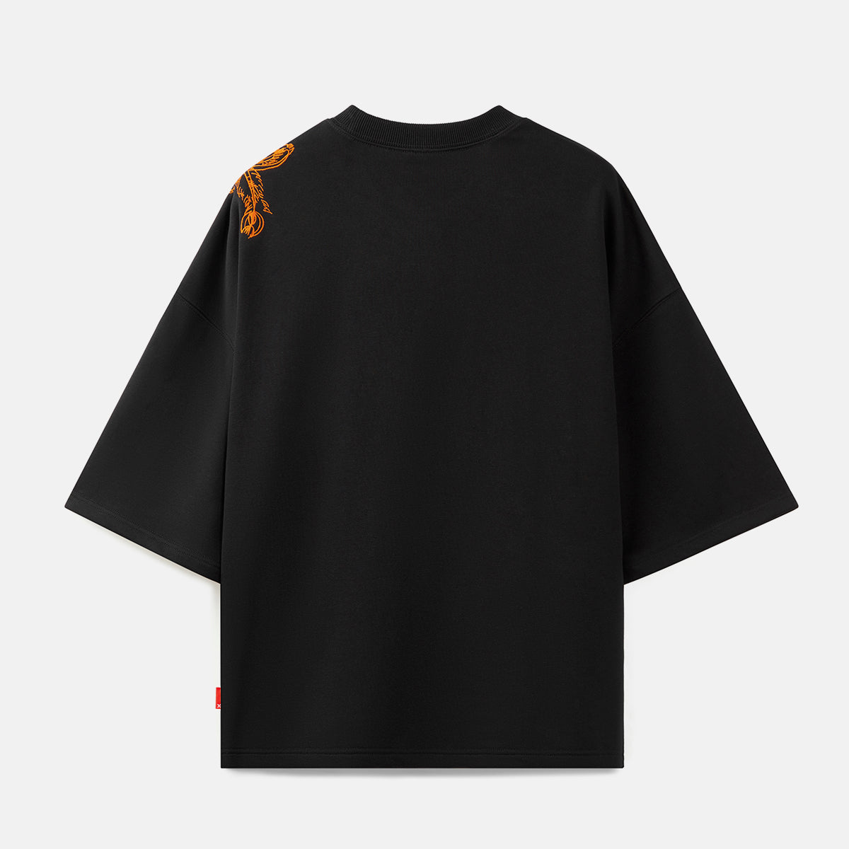 Fire Bird Embroidered French Terry Tee