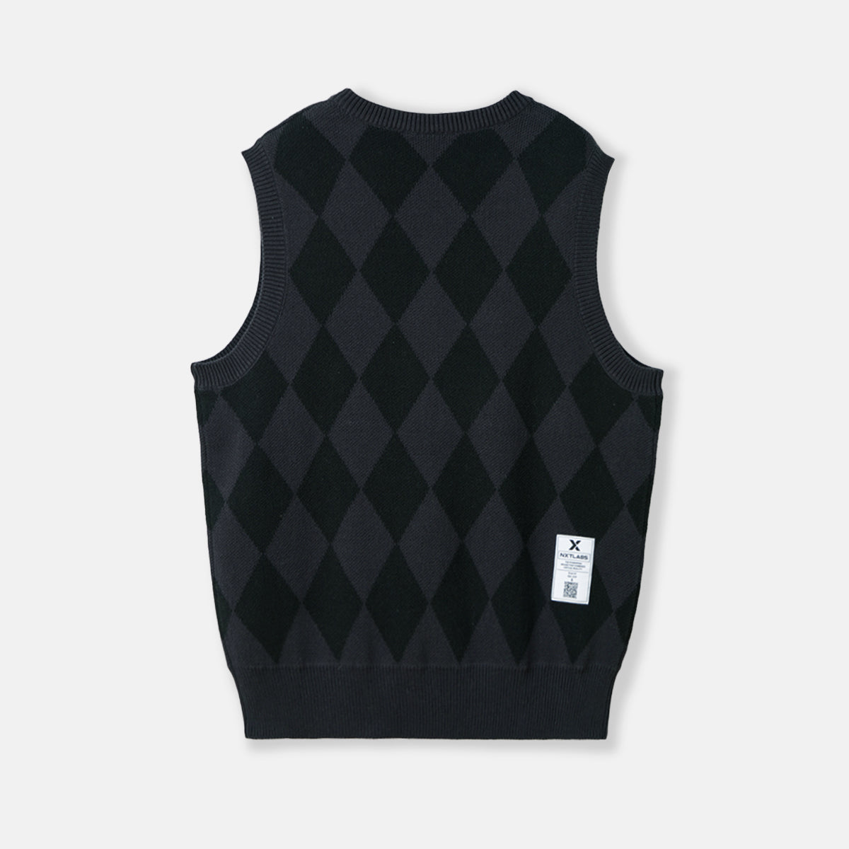 V-Neck Argyle Sweater Vest
