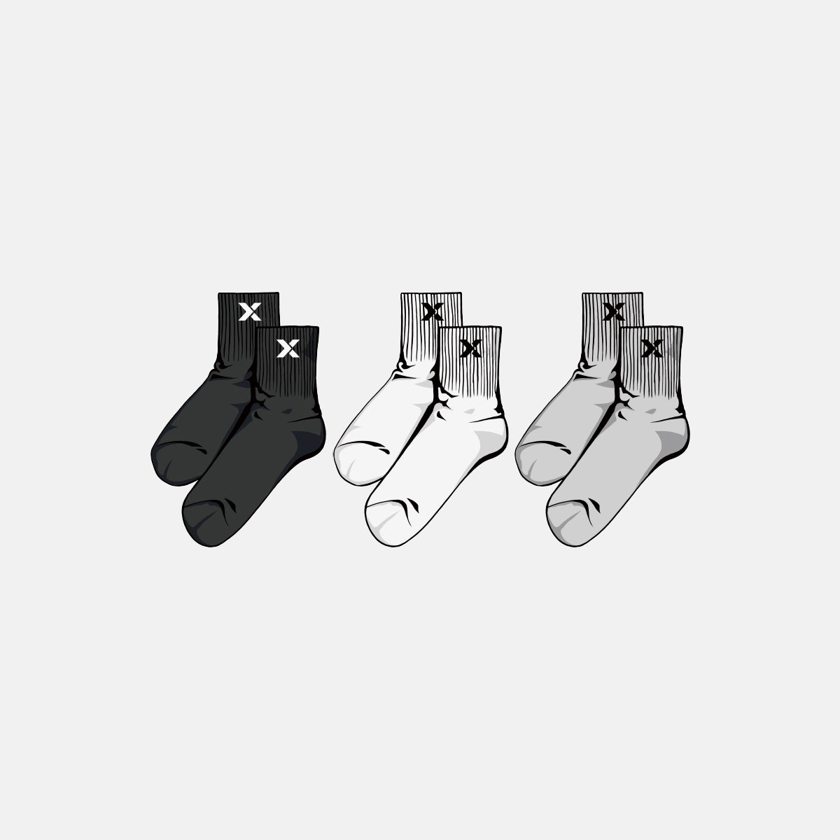Basic Crew Socks