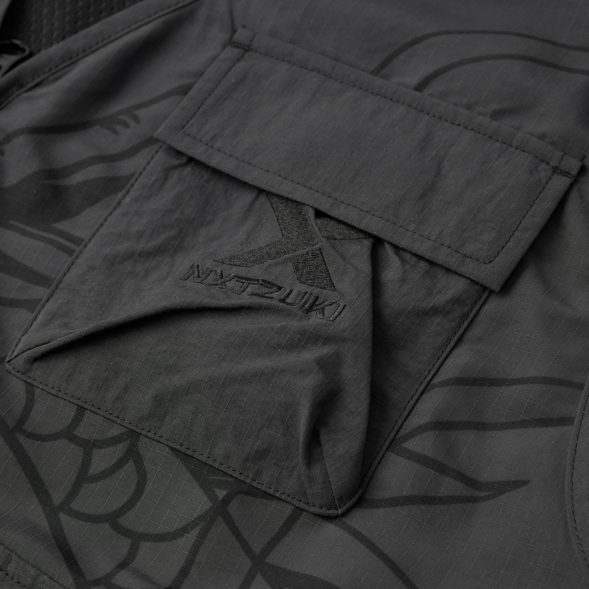 Dragon Printed Utility Vest