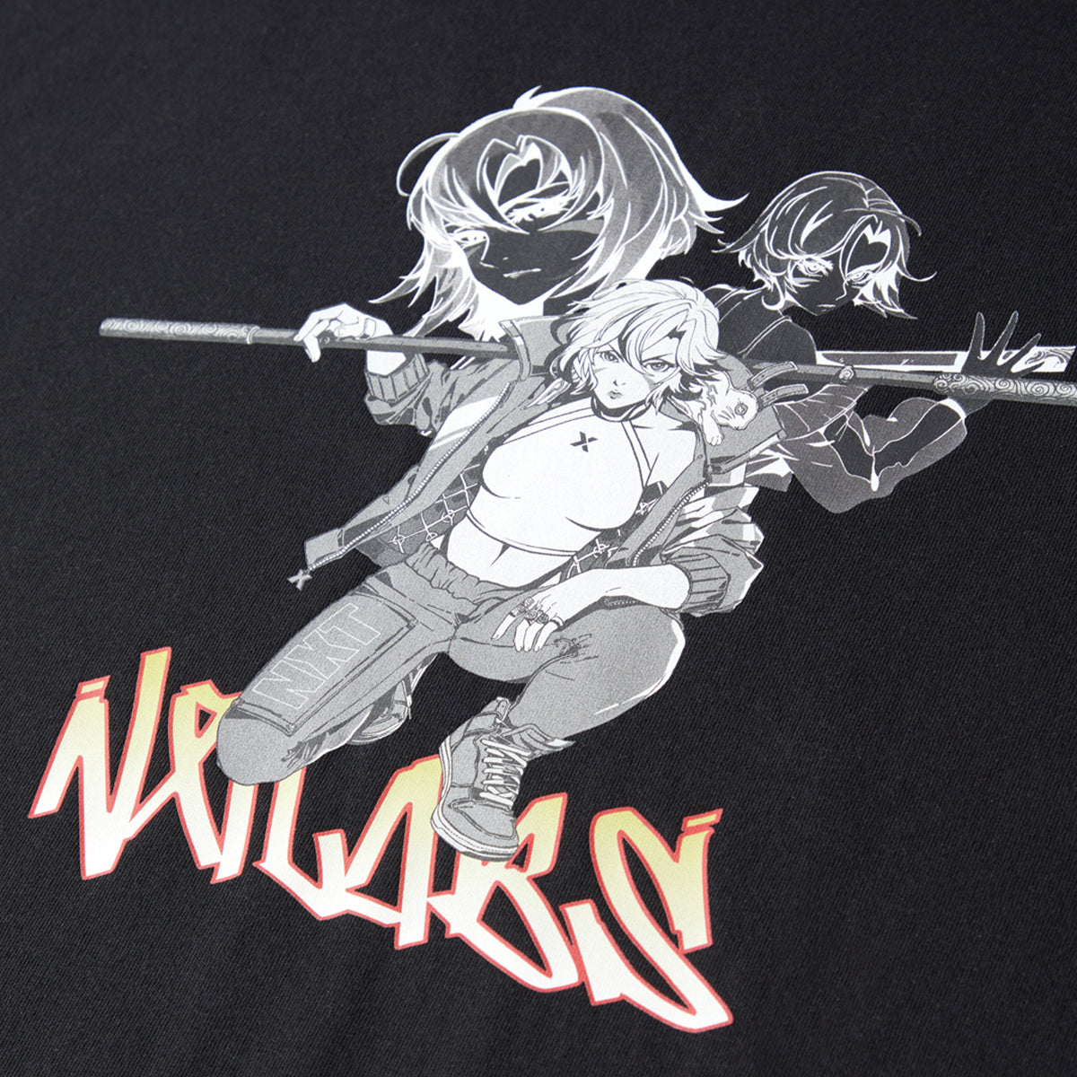 NXT AZUKI No.4589 Black T-Shirt