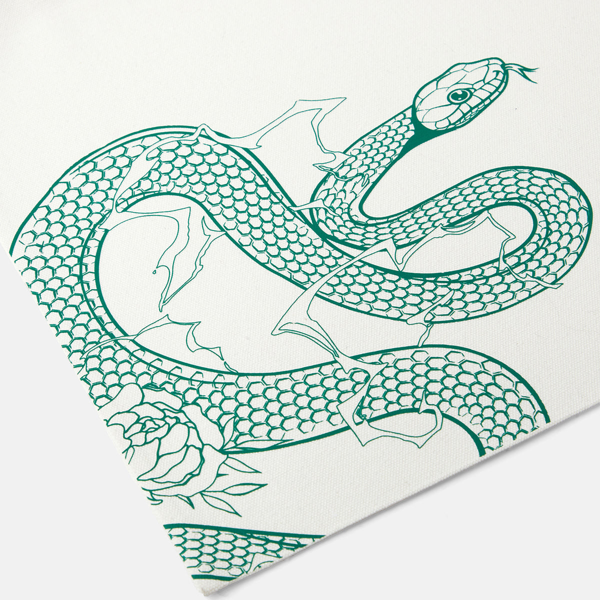 The Year of the Snake Canvas Tote Bag