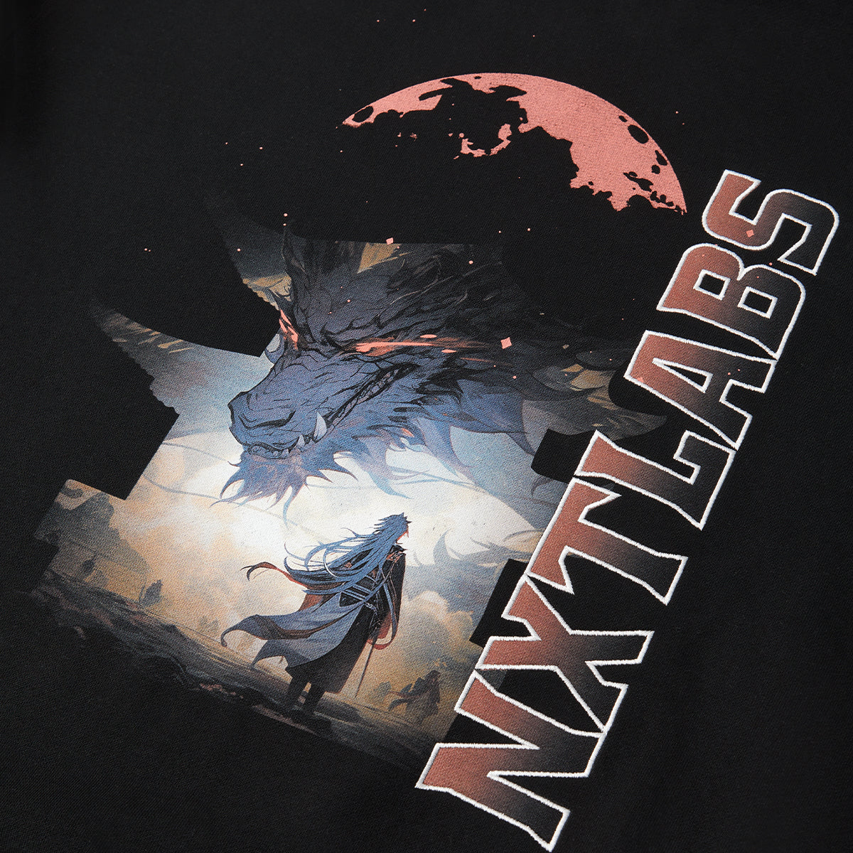 Digital Printing Glow In The Dark Sweatshirt