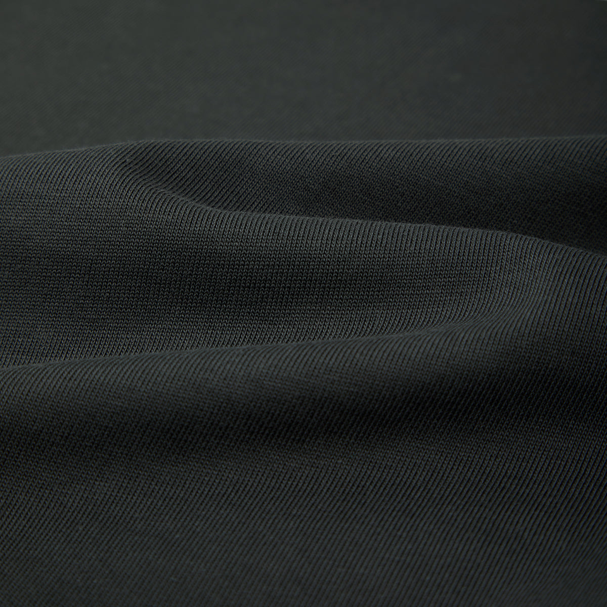 Close-up of black fabric texture
