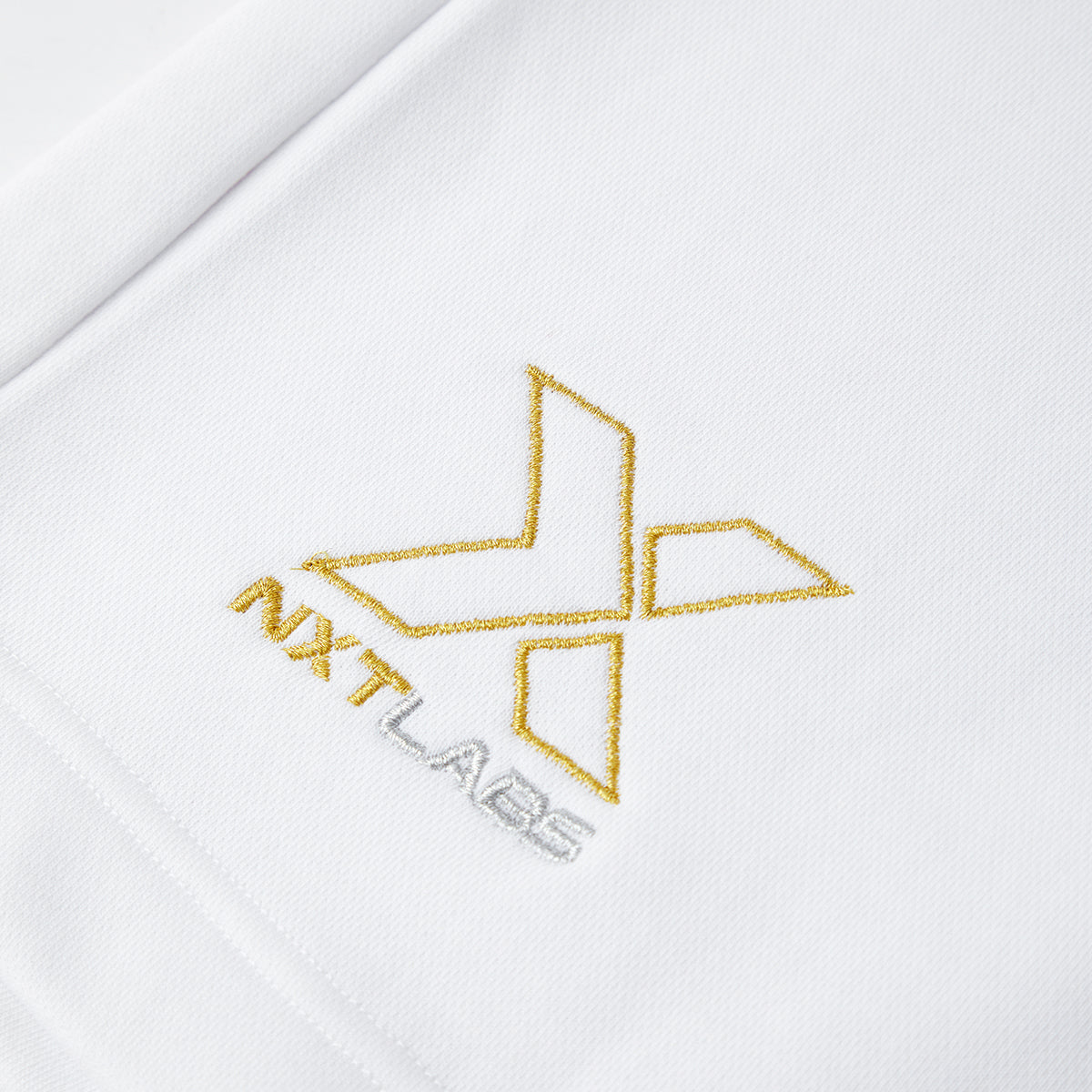 Vermilion Bird Metallic Embroidered Sweat Shorts