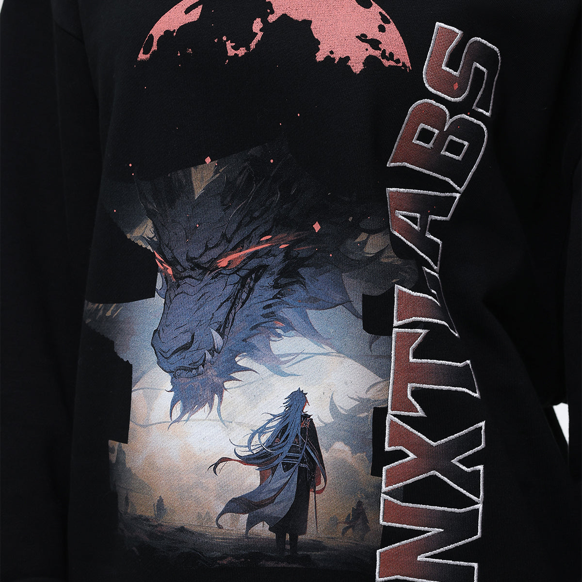 Digital Printing Glow In The Dark Sweatshirt