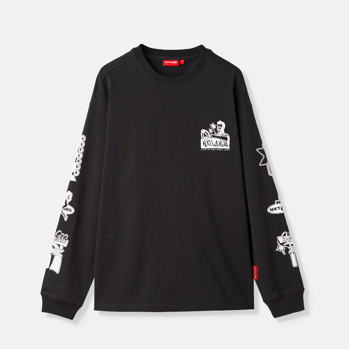 City Pop Light Board Long Sleeve T-Shirt