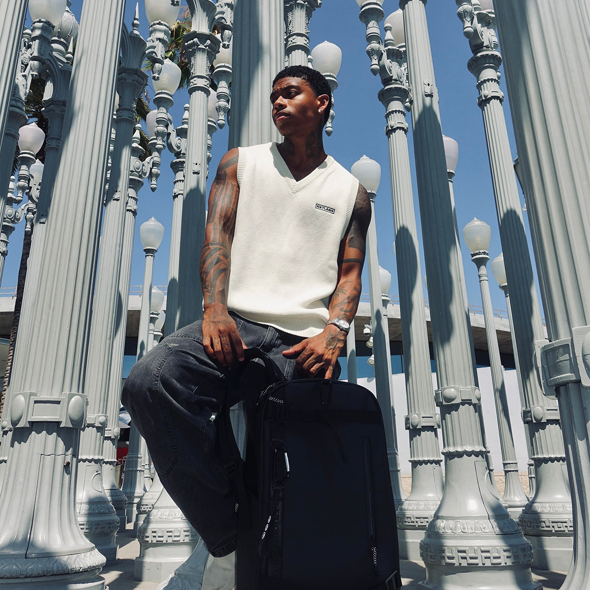 V-Neck Argyle Sweater Vest