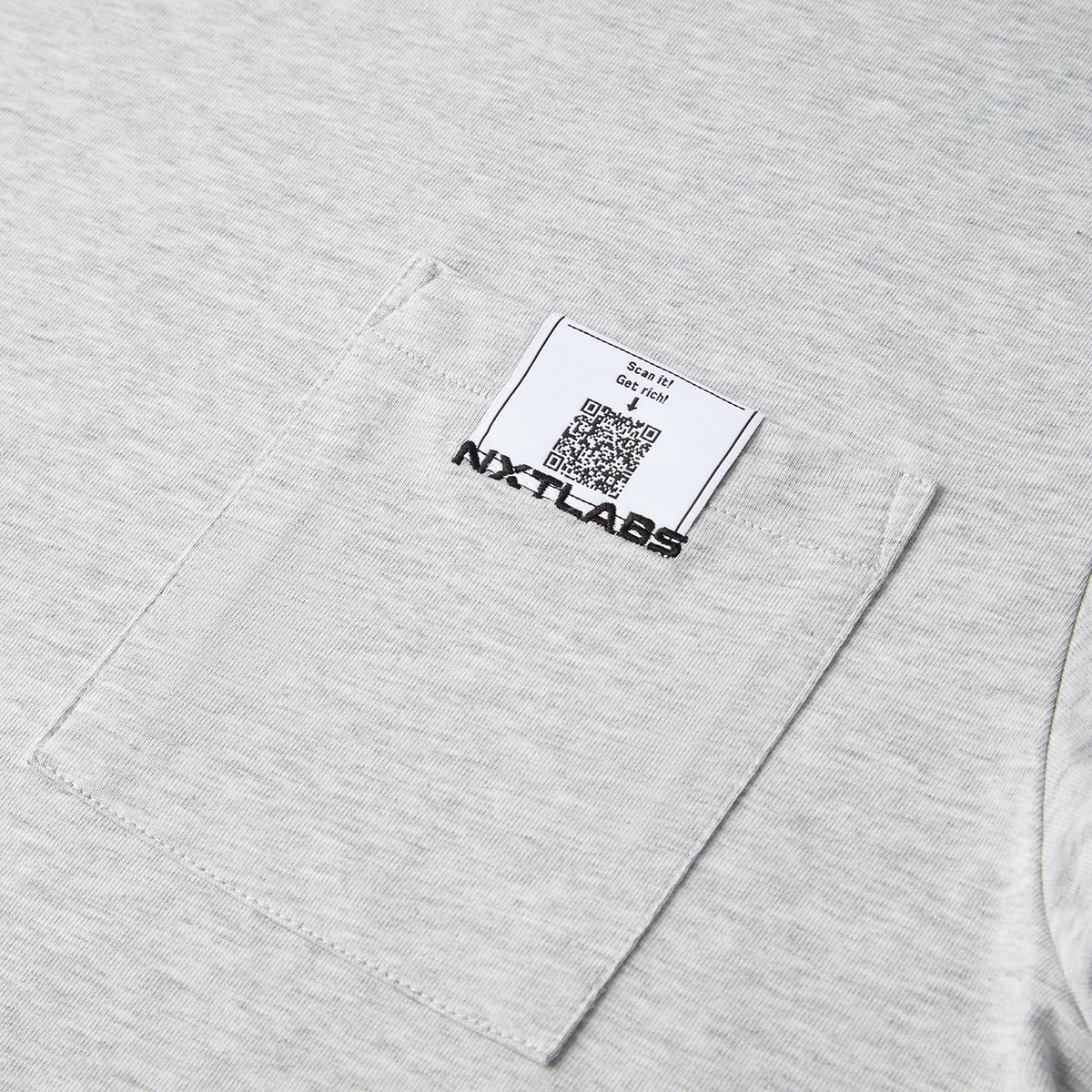 Basic Pocket Tee Embroidery Logo