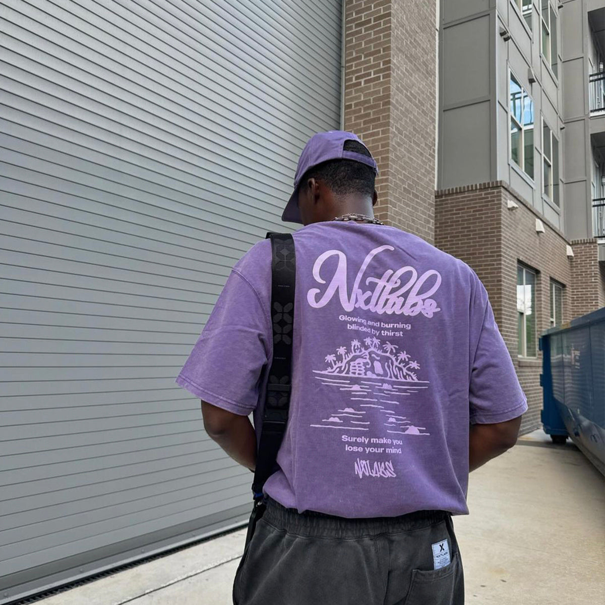 City Pop Graphic Tee Stone Washed