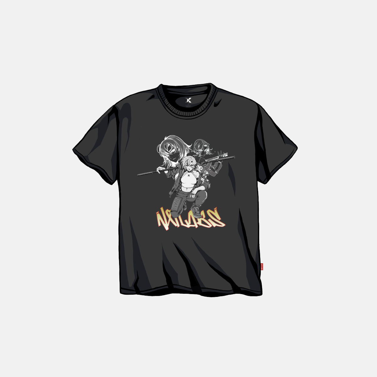 NXT AZUKI No.4589 Black T-Shirt