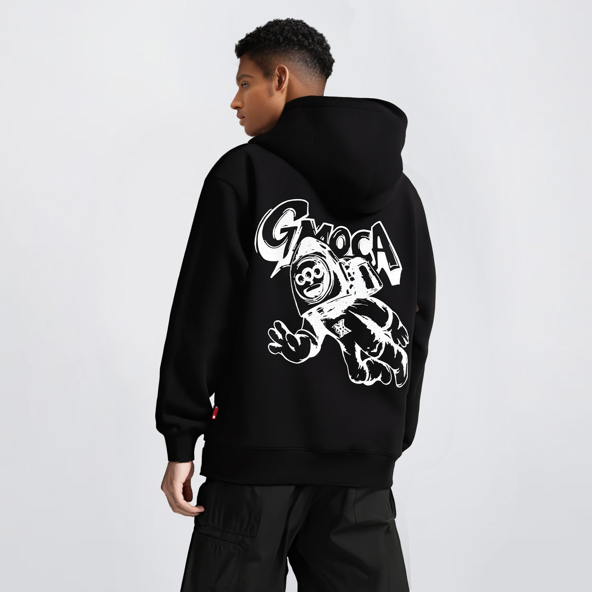 MOCA X NXTLABS Glow In The Dark Spaceman Hoodie