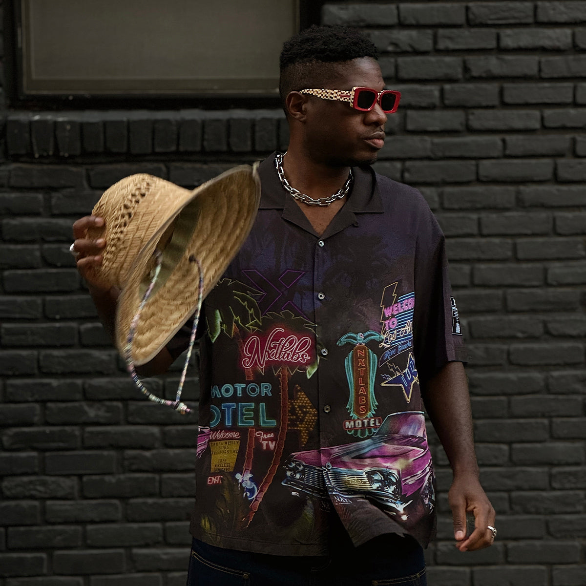 City Pop Night View Shirt