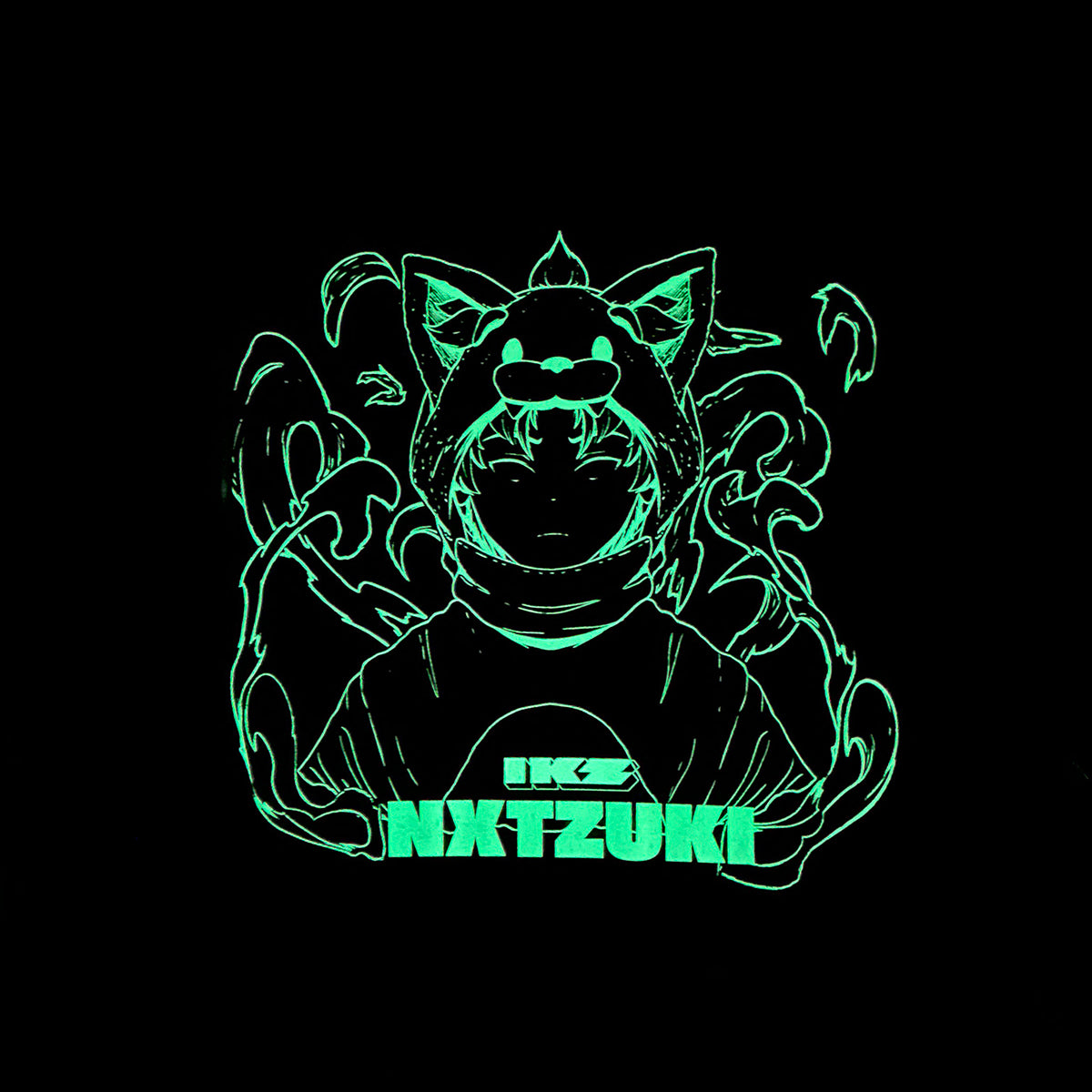 NXT AZUKI No.4902 Glow In The Dark T-Shirt