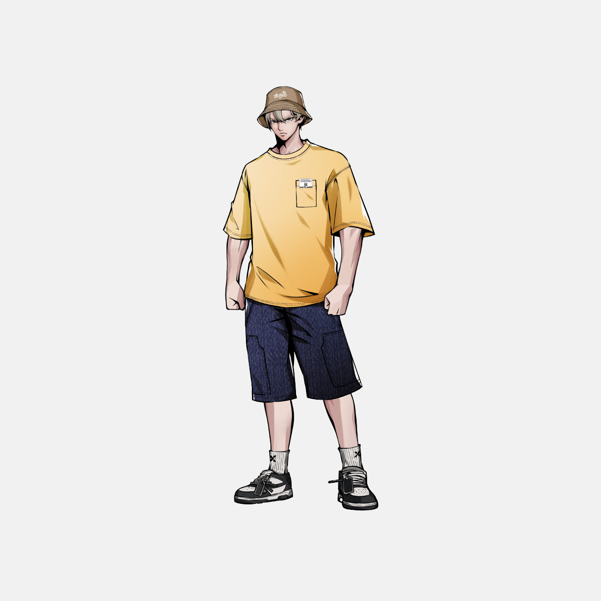Basic Pocket Tee Embroidery Logo