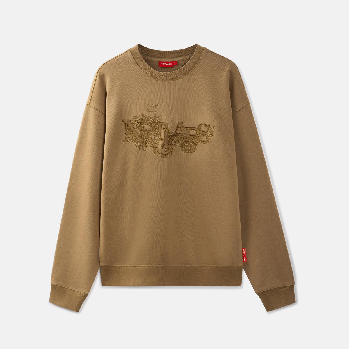 The Azure Dragon Embroidery Sweatshirt