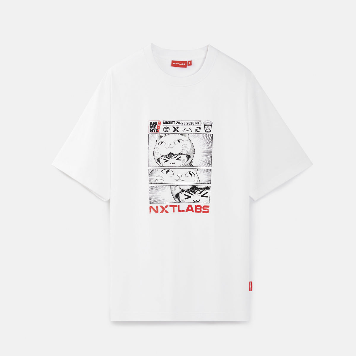 NXTLABS x Anime NYC Glow Comic Strip Tee