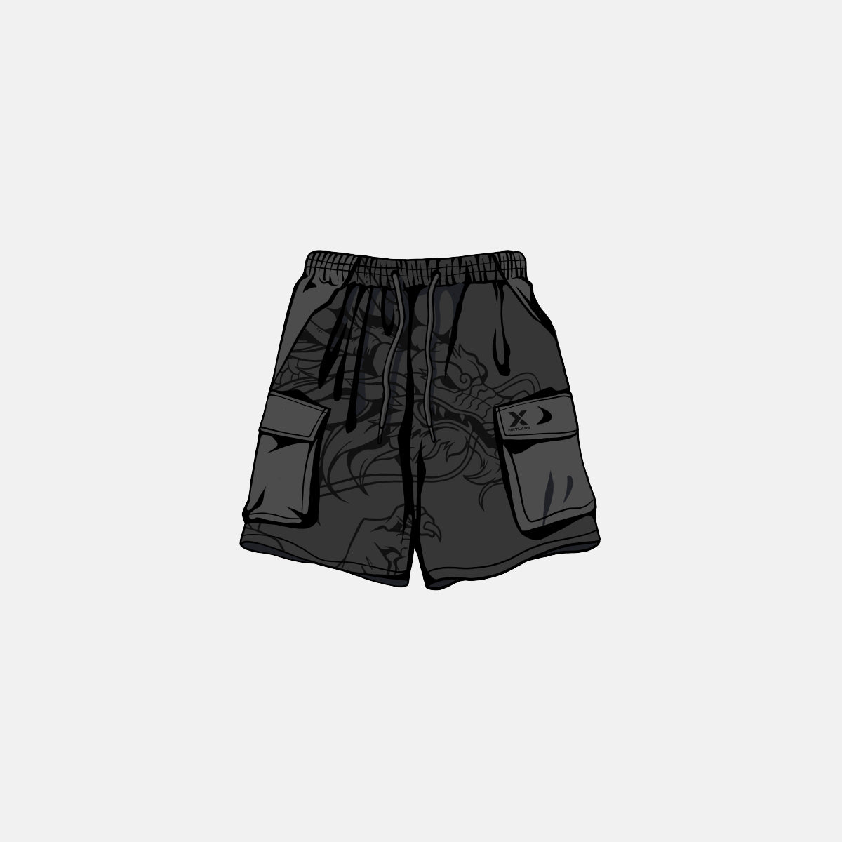 NXT Year of The Dragon, Utility Shorts