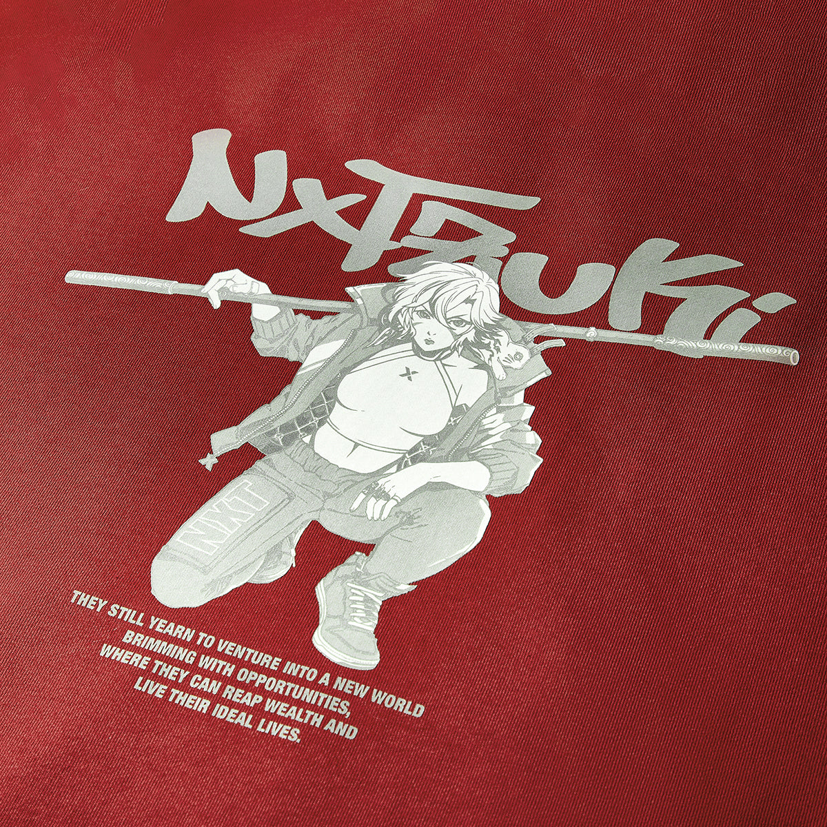 NXT AZUKI No.4589 Red Hoodie