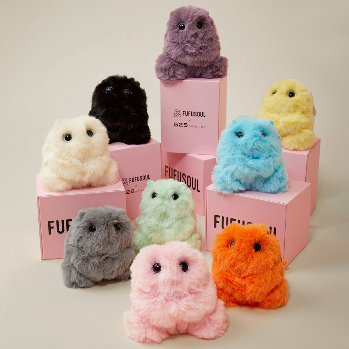 Fufusoul Fluffy Plush Pendant