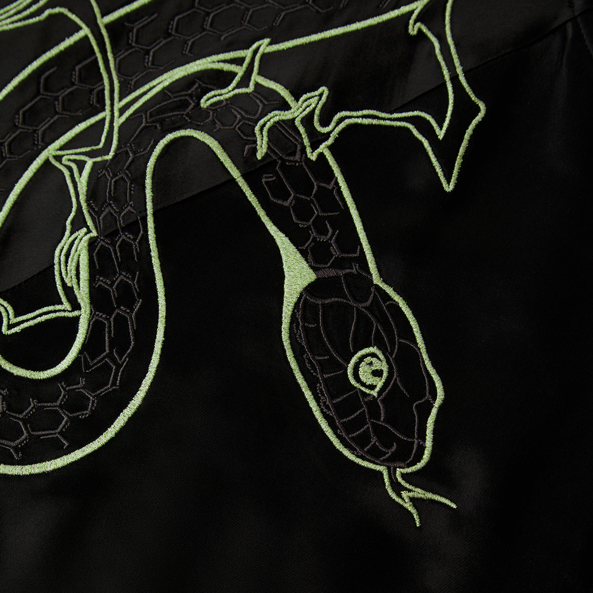 Year of The Snake Glow-In-Dark Bomber Jacket