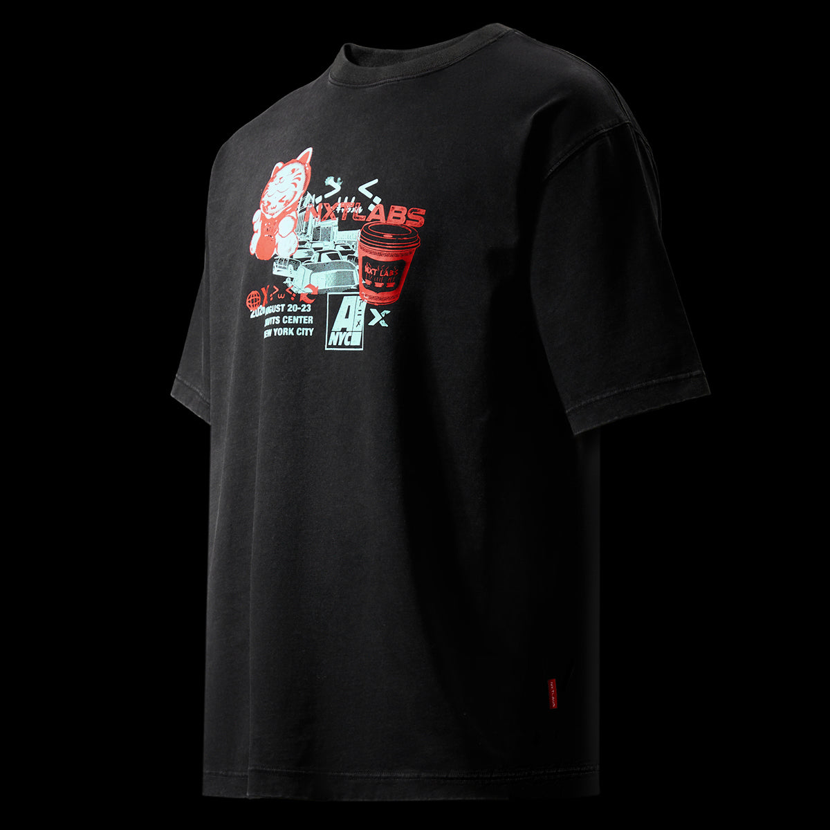 NXTLABS x Anime NYC collage tee