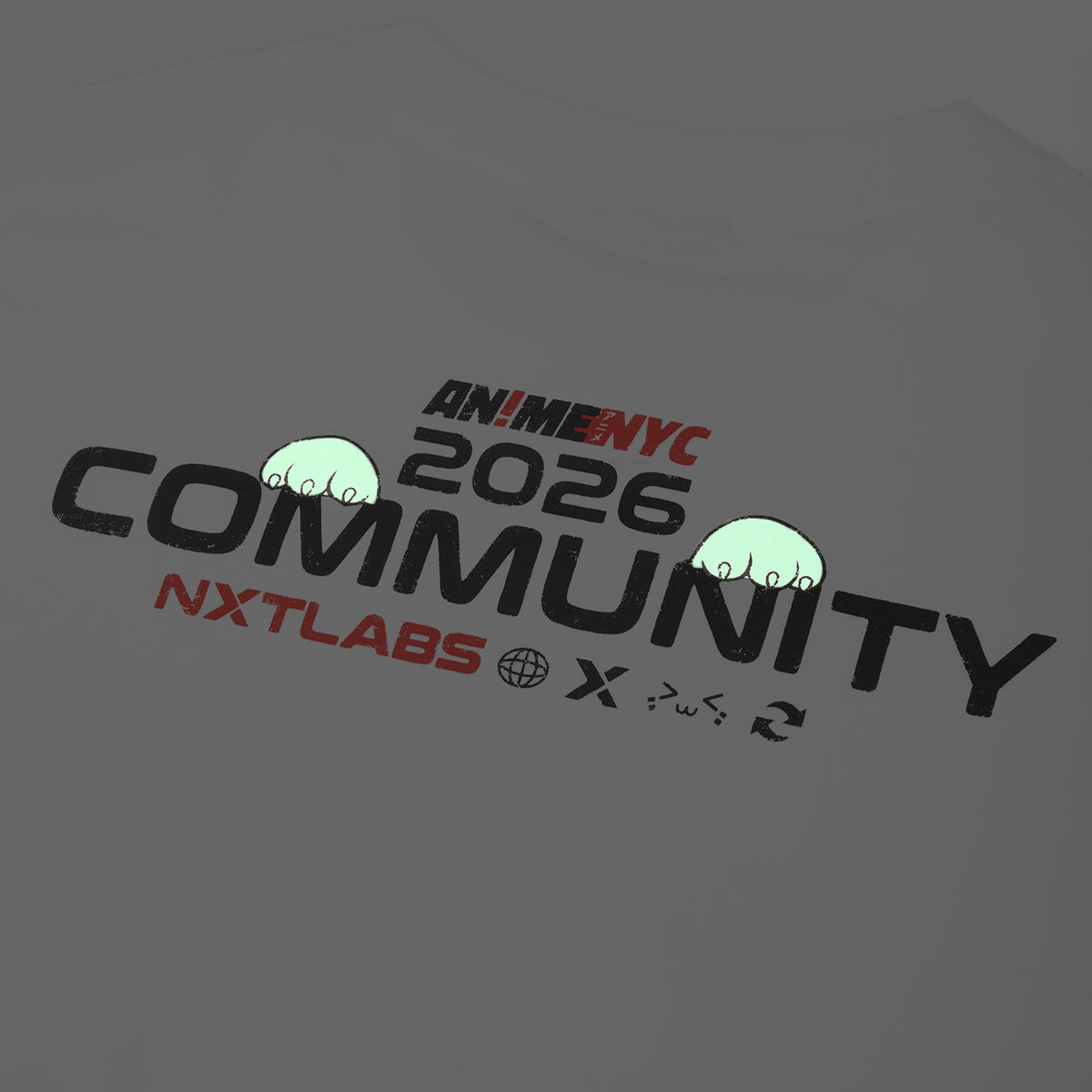NXTLABS x Anime NYC Glow Comic Strip Tee