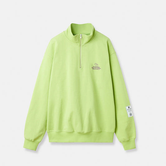 NXT Bean Half Zip Funnel-Neck Sweatshirt