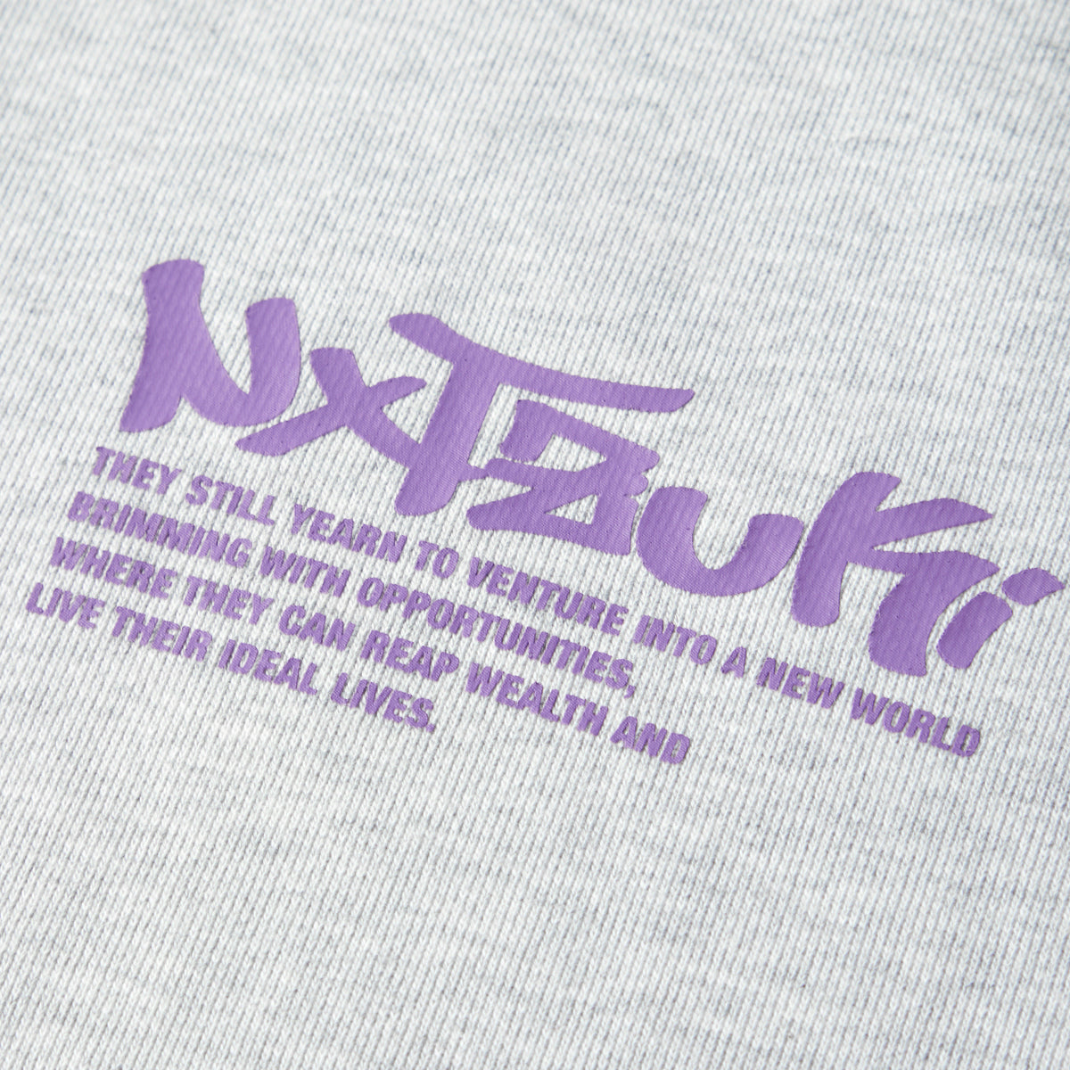 NXT AZUKI No.4589 Grey Hoodie