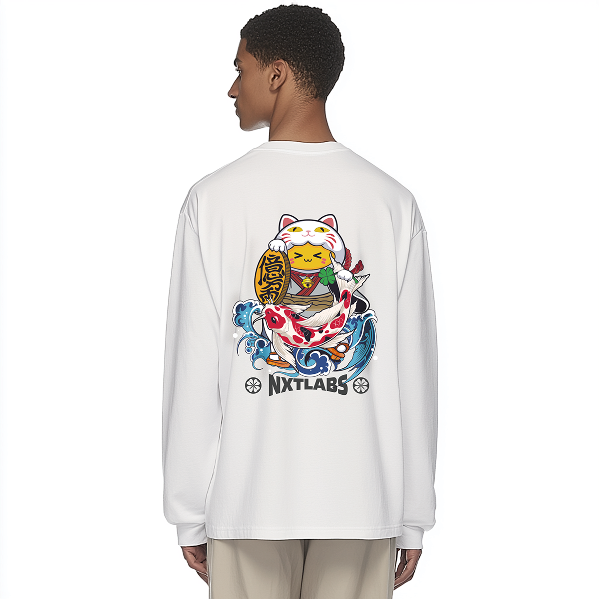 NXT Maneki Beanz Long Sleeve T-shirt