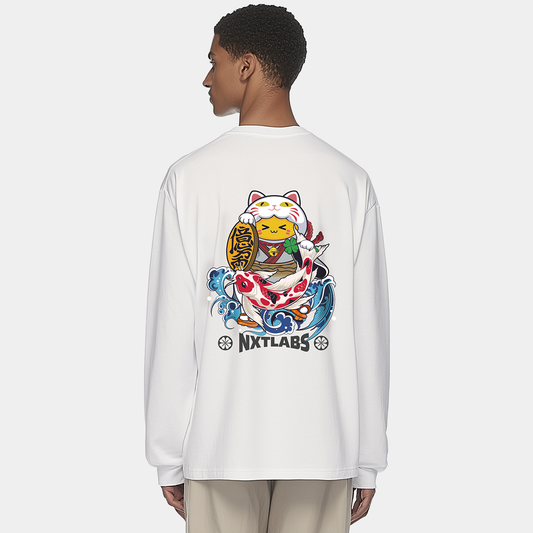 Maneki Beanz Long Sleeve T-shirt