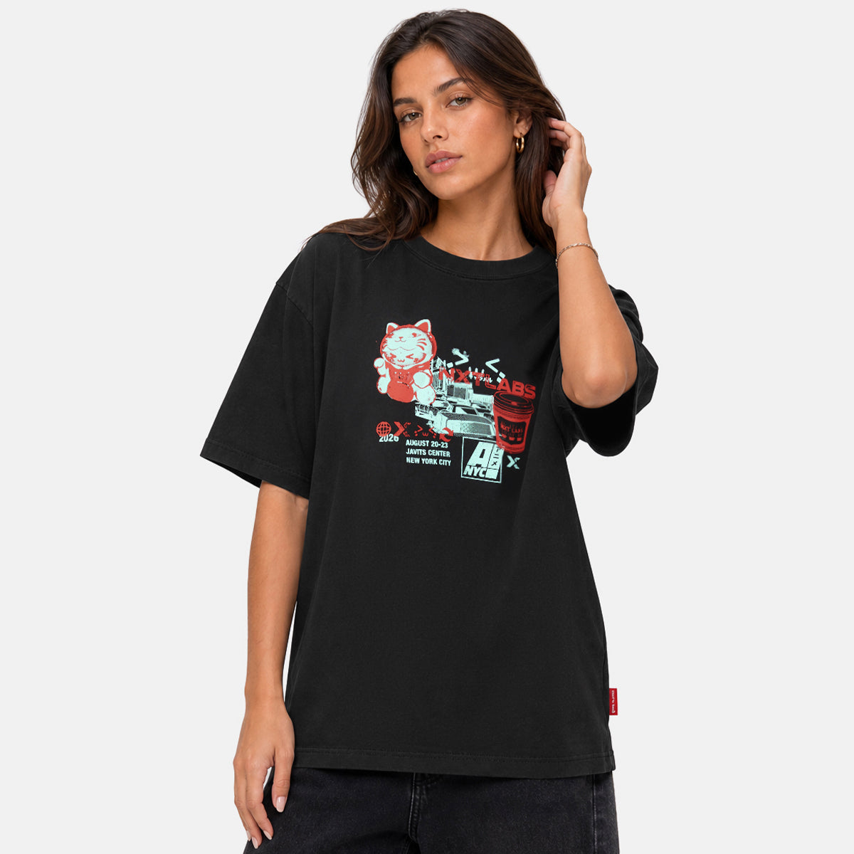 NXTLABS x Anime NYC collage tee