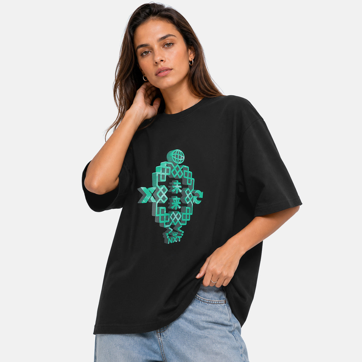 3D Future Lattice Tee