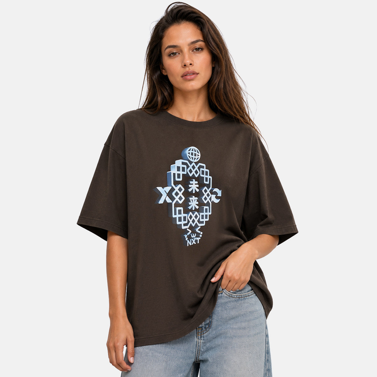 3D Future Lattice Tee