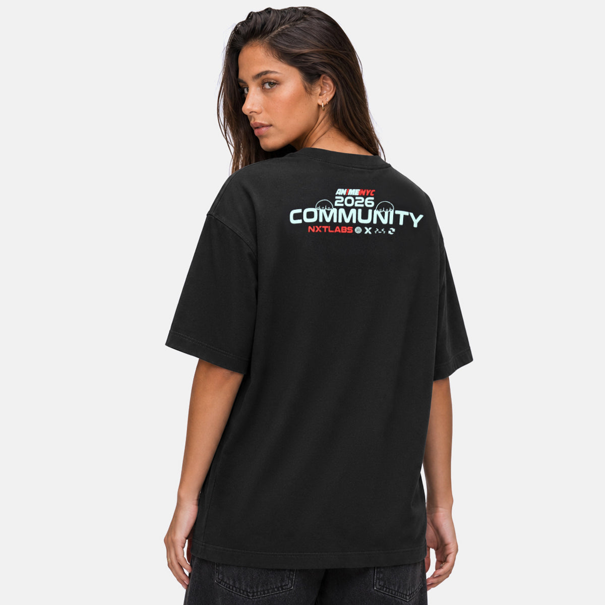 NXTLABS x Anime NYC collage tee