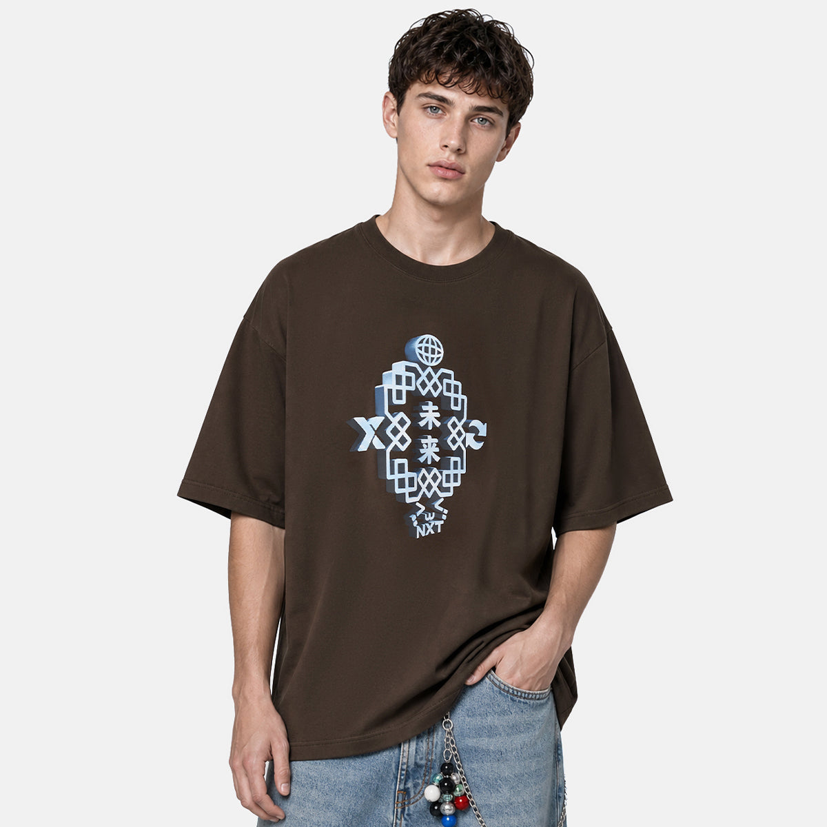 3D Future Lattice Tee