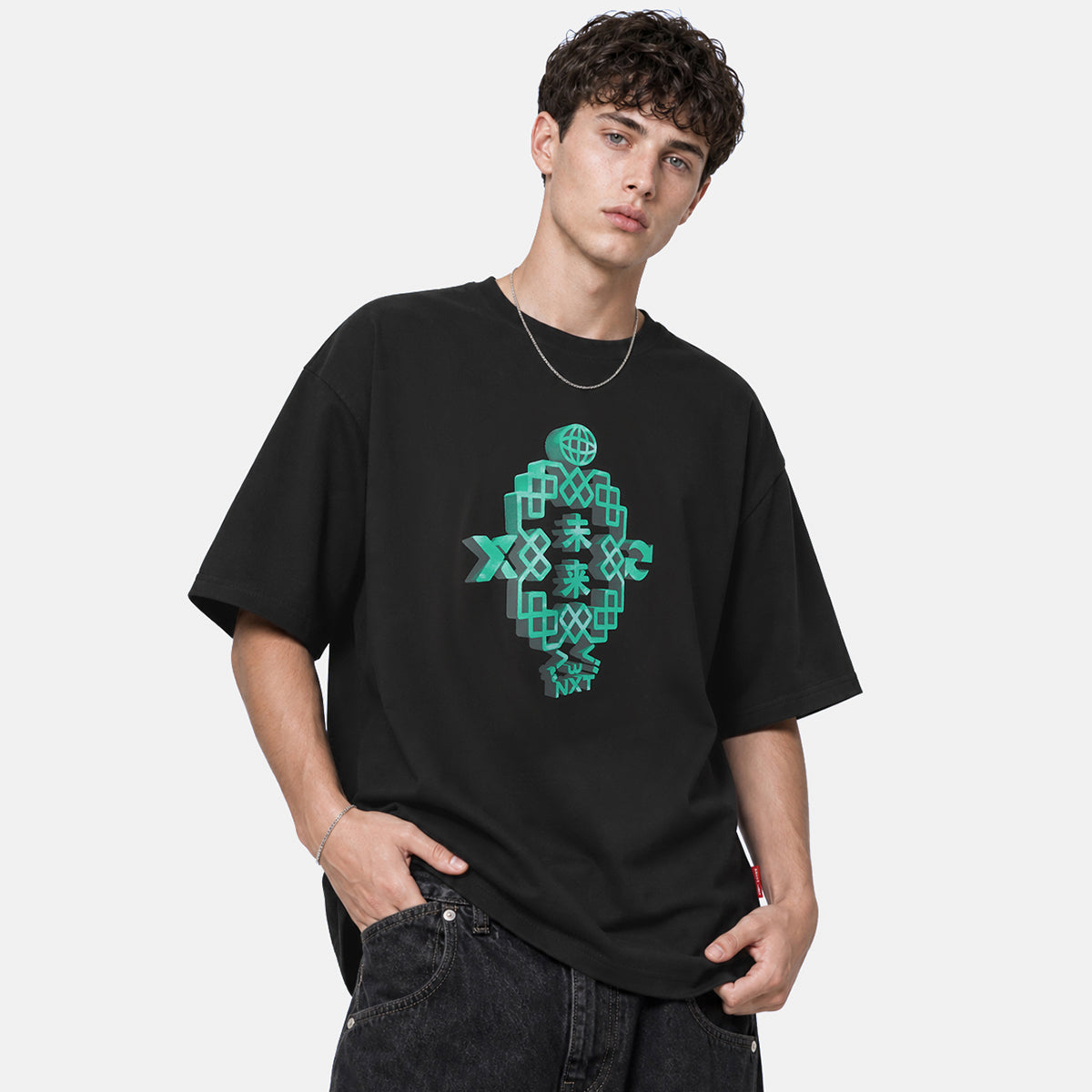 3D Future Lattice Tee
